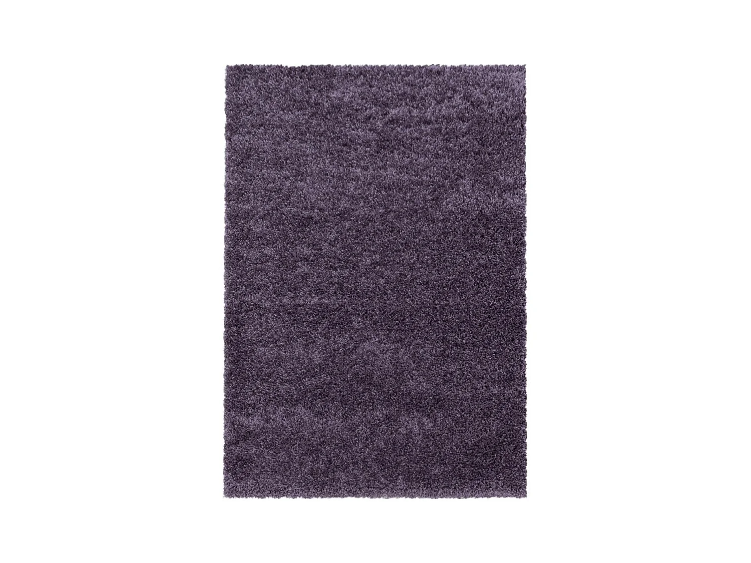 Tapis poils longs shaggy 160x230 rectangle tissé violet motif uni UNI I
