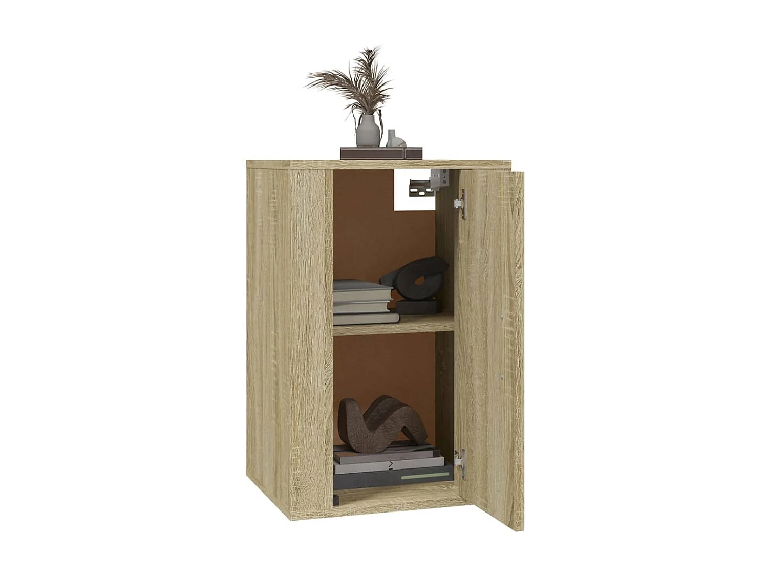 Meubles TV muraux 2 pcs Chêne sonoma 40x34,5x60 cm