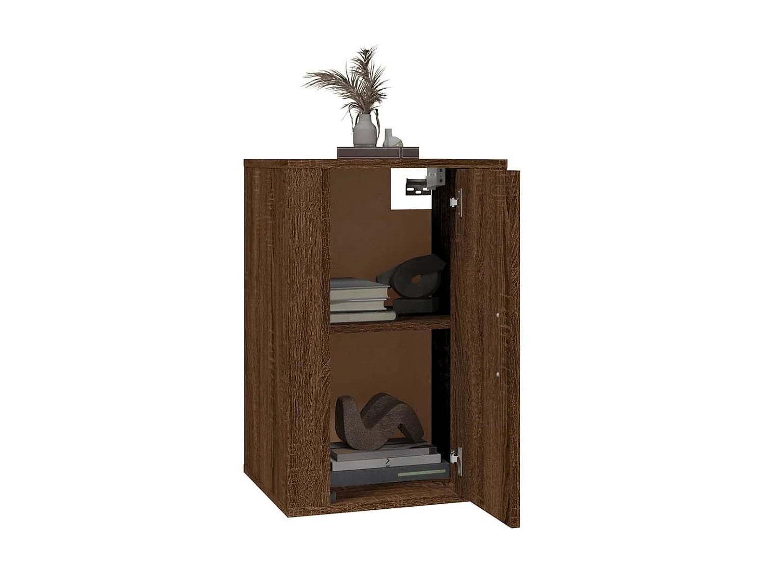 Meubles TV muraux 2 pcs Chêne marron 40x34,5x60 cm