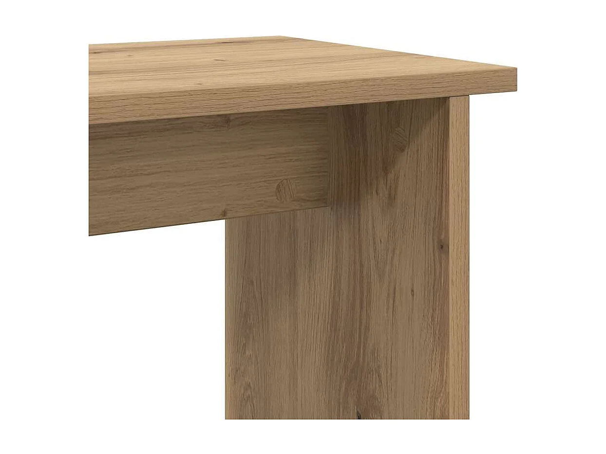 Handgemaakte eikenhouten tv-kast 180 x 30 x 43 cm Technisch hout