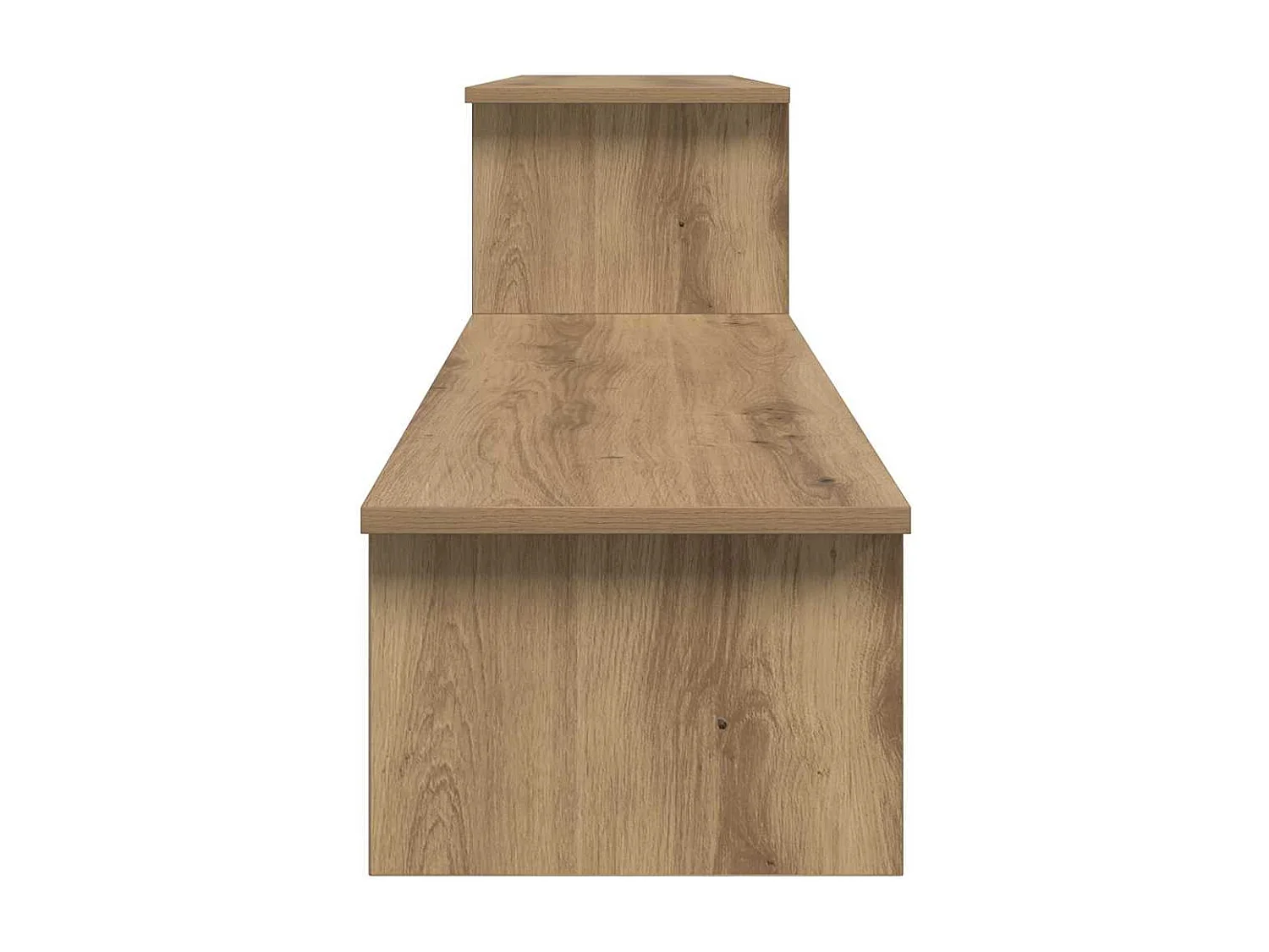 Meuble TV chêne artisanal 180 x 30 x 43 cm Bois d'ingénierie