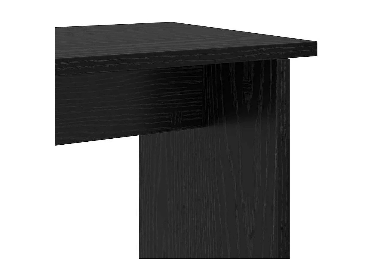 Meuble TV Chêne noir 180 x 30 x 43 cm Bois d'ingénierie