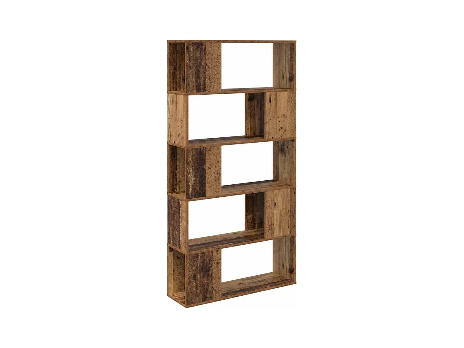 Centro de entretenimiento Marrón 80 x 24 x 155 cm