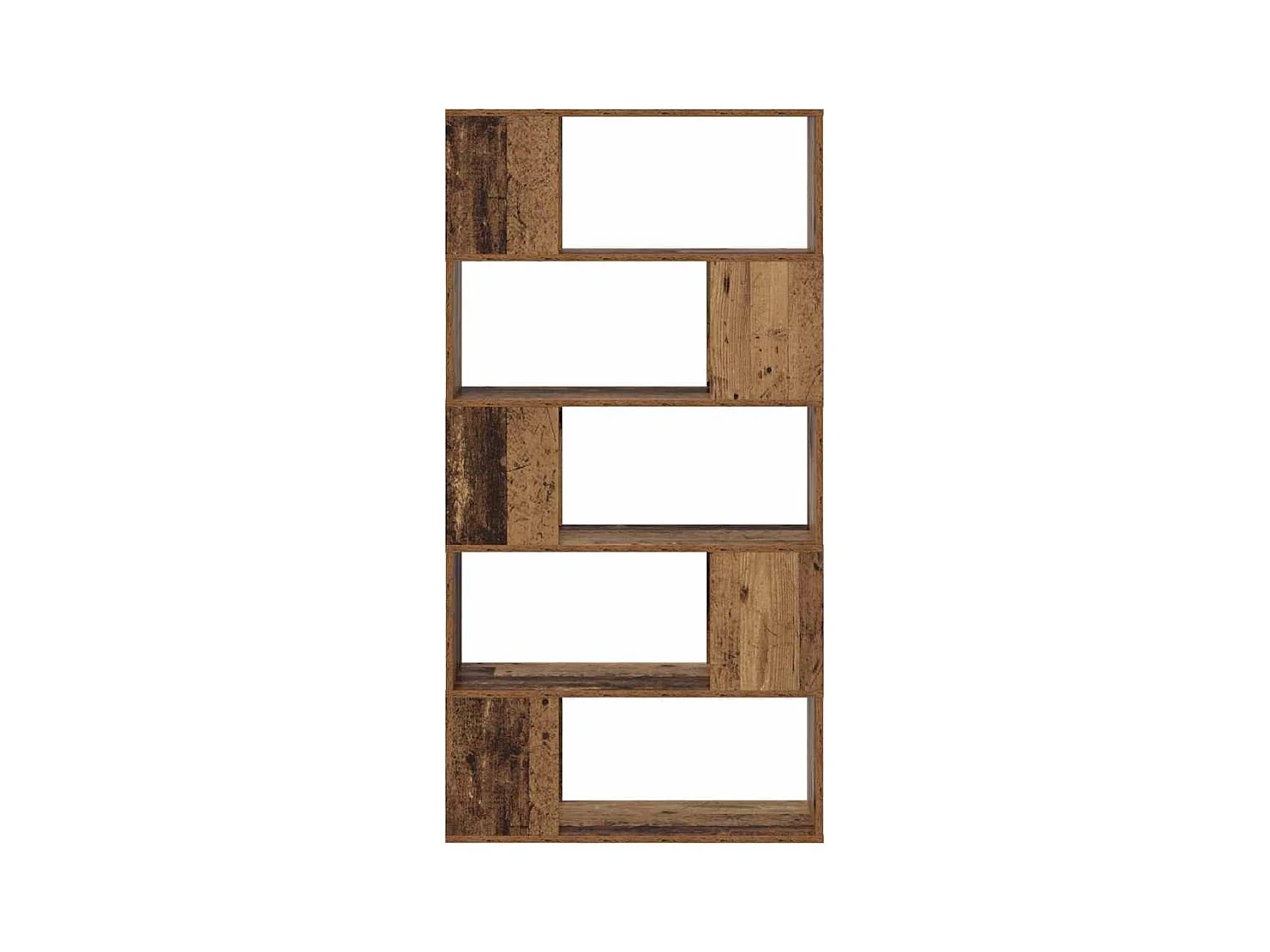 Centro de entretenimiento Marrón 80 x 24 x 155 cm