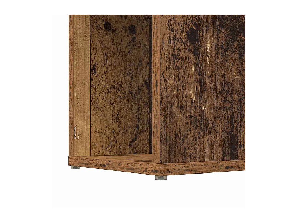 Centro de entretenimiento Marrón 80 x 24 x 155 cm