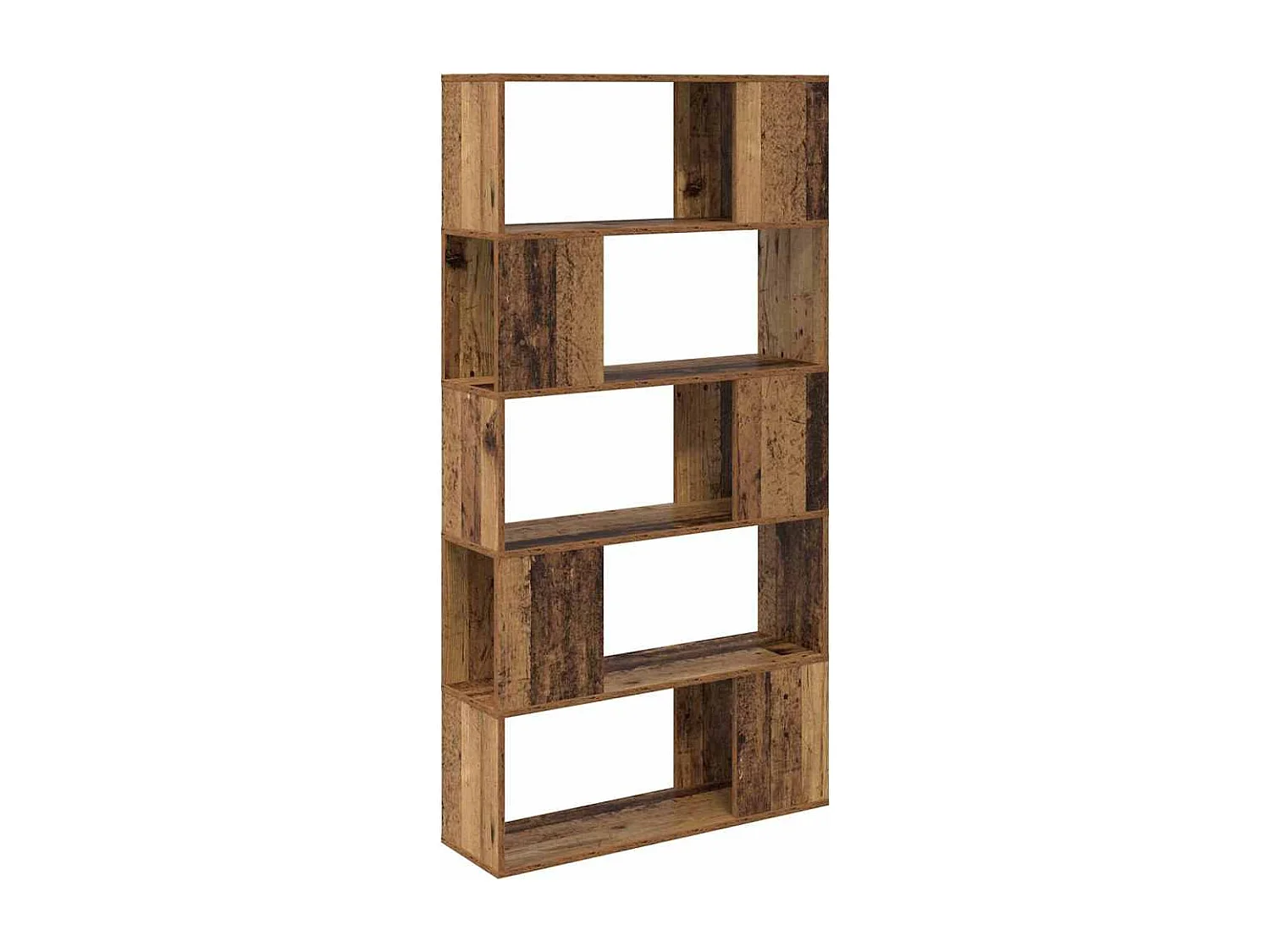 Centro di intrattenimento marrone 80 x 24 x 155 cm