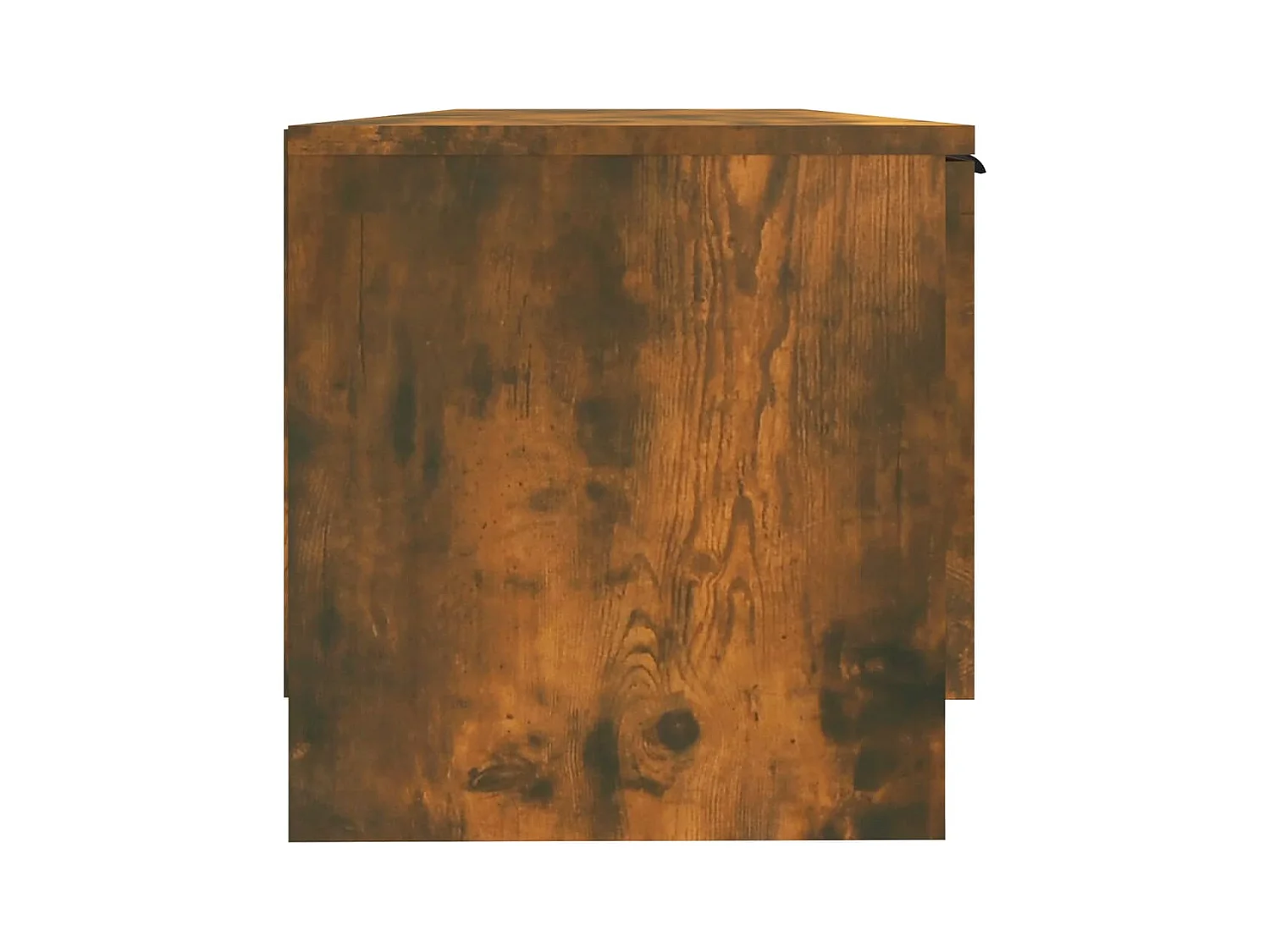 Mobile TV in rovere affumicato 102x35x36,5 cm in legno ingegnerizzato