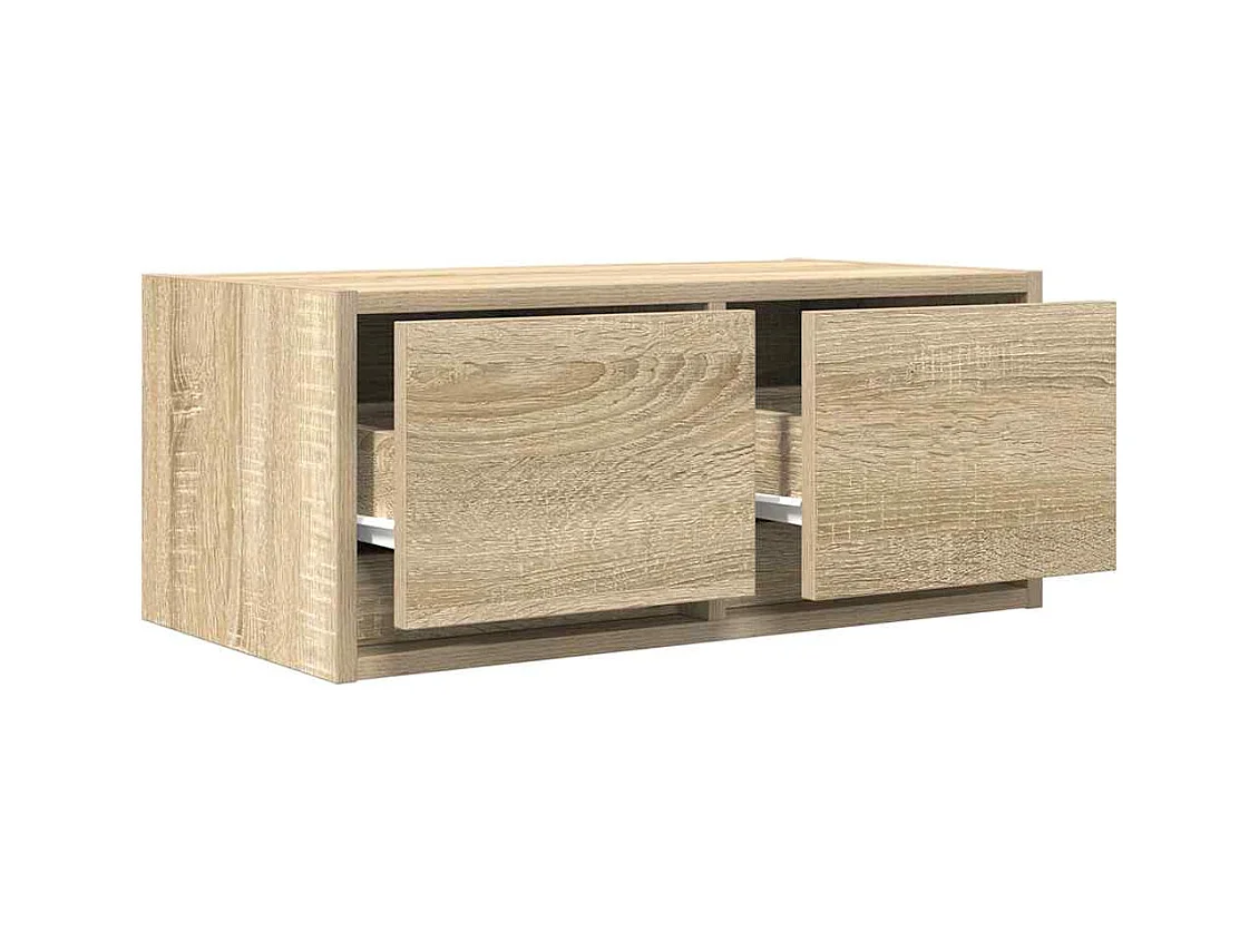 Meubles TV 2 pcs chêne sonoma 60x31x25,5 cm bois d'ingénierie