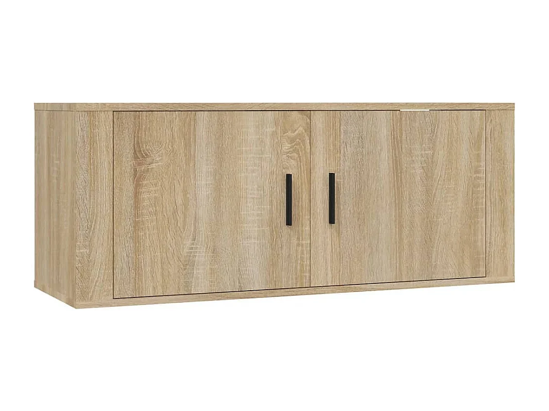 Ensemble de meubles TV 4 pcs Chêne sonoma Bois d'ingénierie