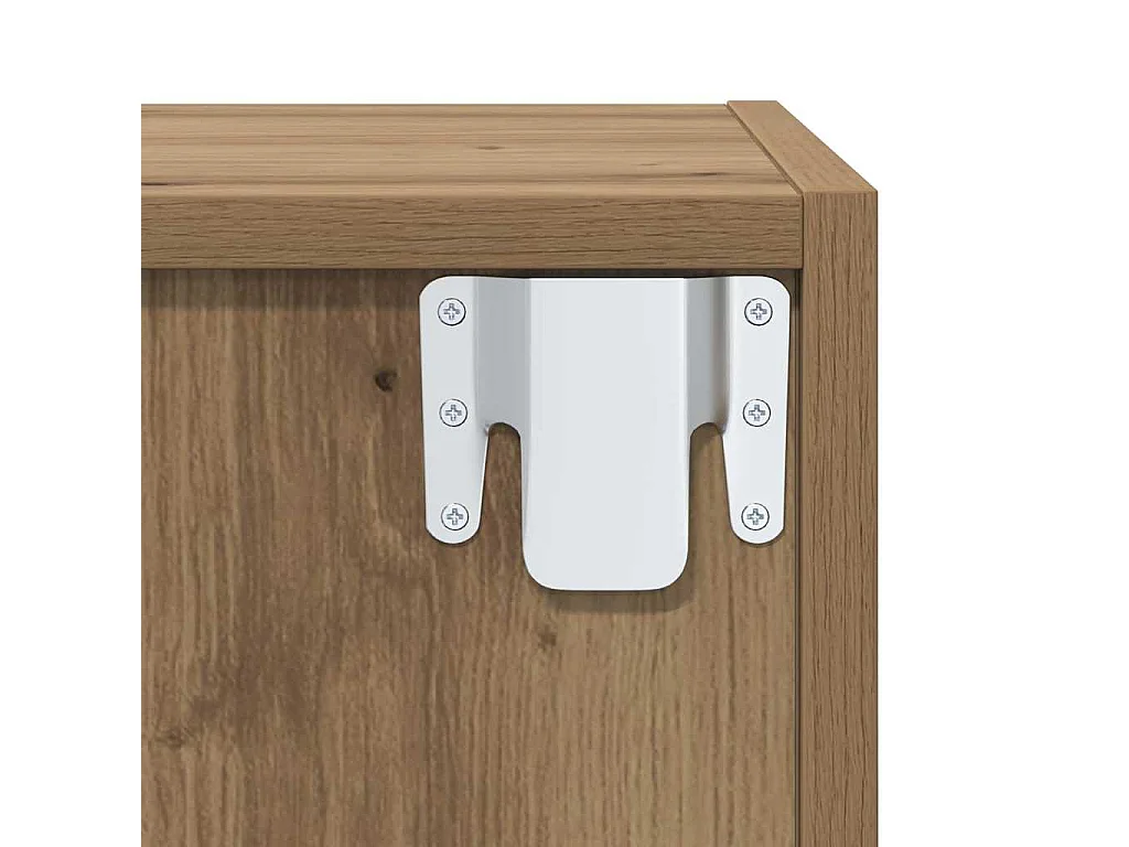 Ensemble meuble TV 4 pcs chêne artisanal 37 x 37 x 142.5 cm