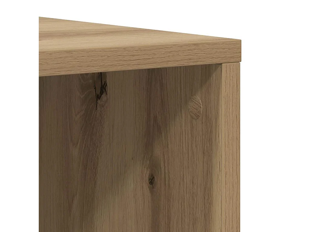 Ensemble meuble TV 2 pcs chêne artisanal 72 x 35 x 36.5 cm