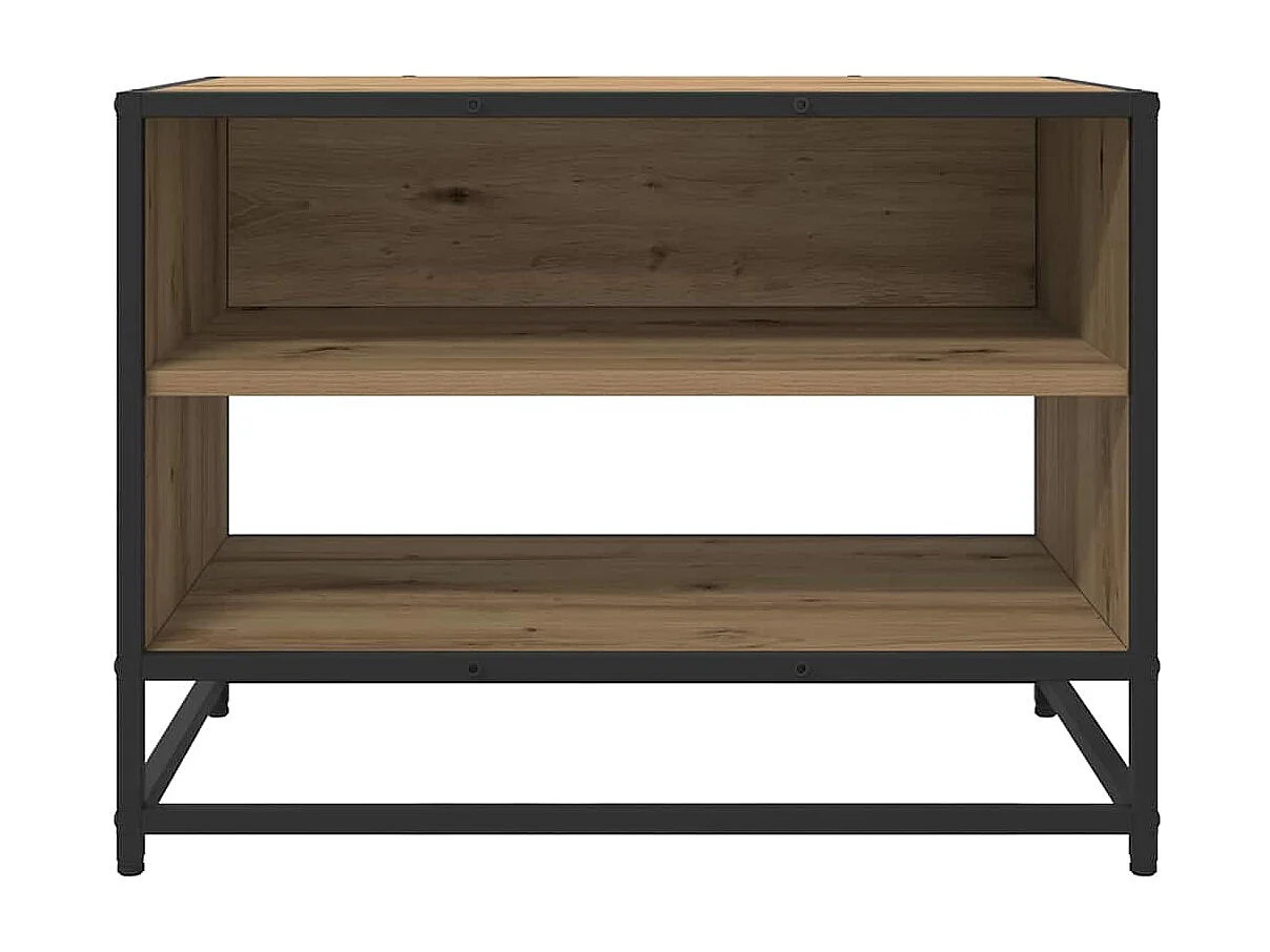 Handgemaakte eikenhouten tv-kast 61 x 40 x 46 cm Technisch hout