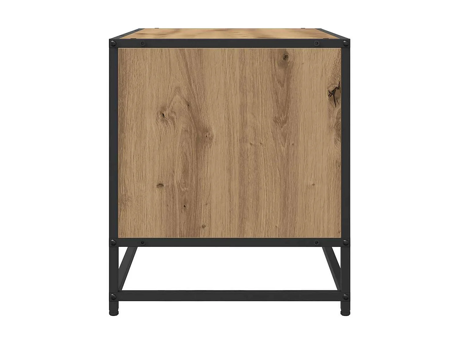 Meuble TV chêne artisanal 61 x 40 x 46 cm Bois d'ingénierie