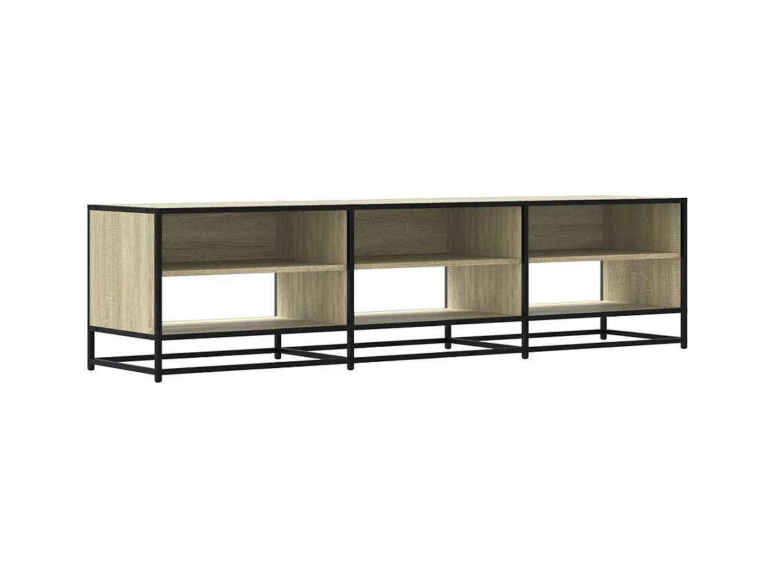 Sonoma eiken tv-kast 180x40x46 cm bewerkt hout