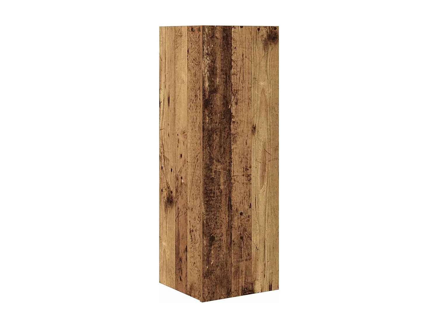 Mobile TV da parete 4 pezzi, legno anticato, 200 x 30 x 30 cm