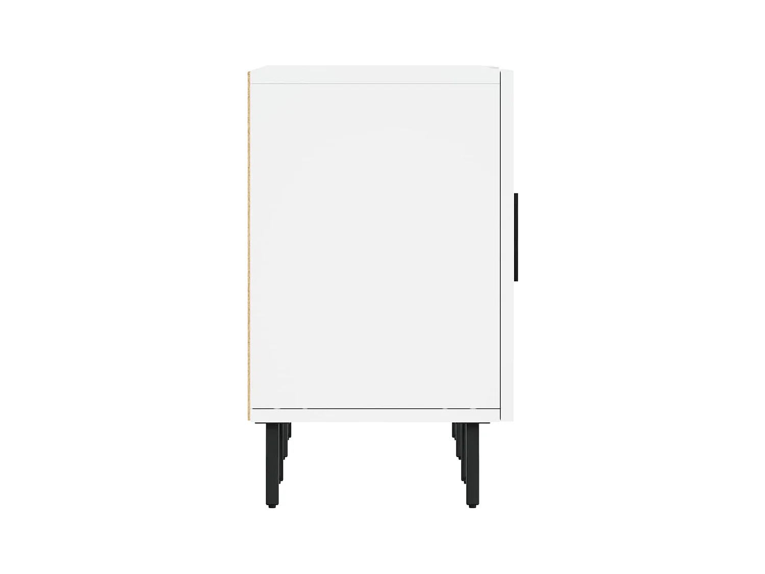 Meuble TV blanc 150x30x50 cm bois d'ingénierie