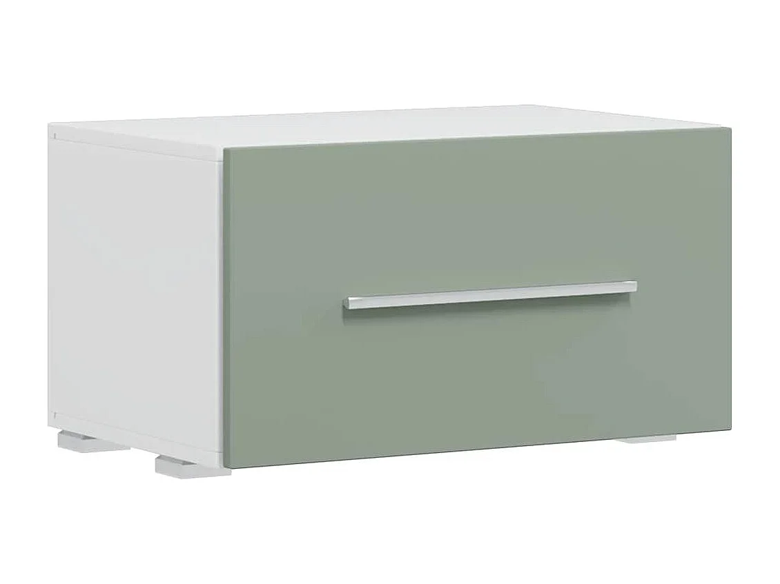 Meubles TV avec lumière LED 5 pcs vert olive bois d'ingénierie