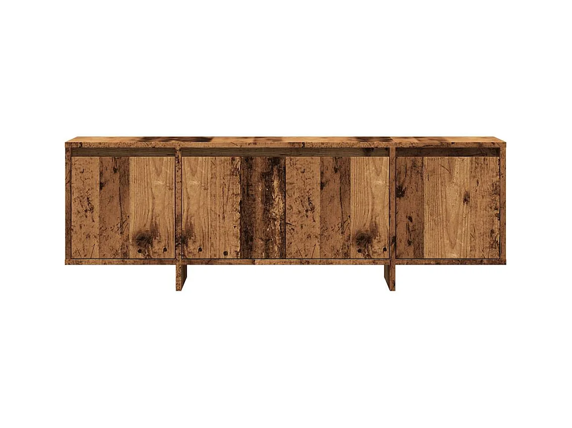 Meuble TV vieux bois 120x30x40,5 cm bois d'ingénierie