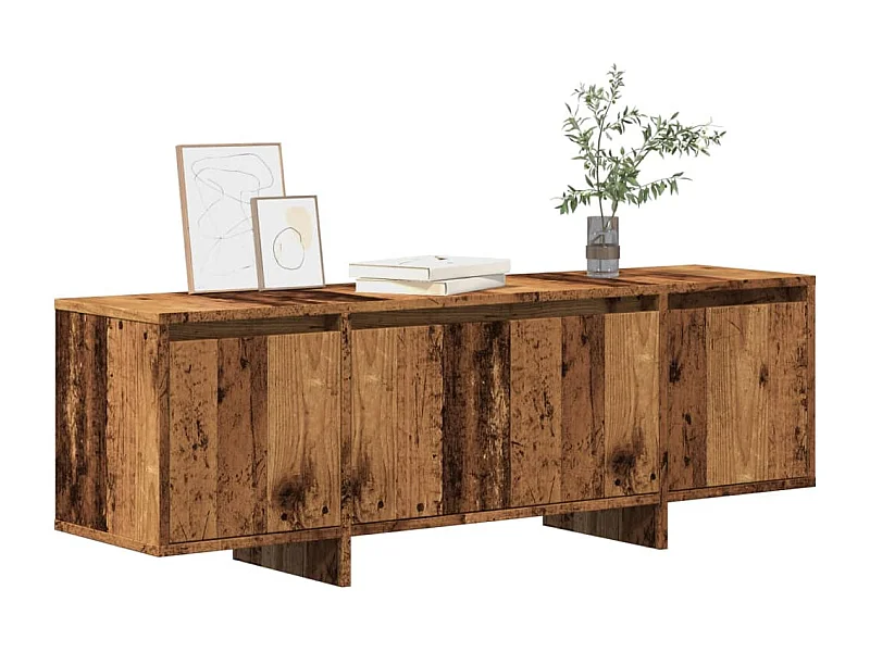 TV-kast oud hout 120x30x40,5 cm bewerkt hout