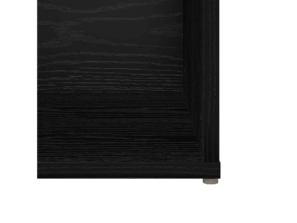 Ensemble meuble TV 2 pcs Chêne noir 107 x 35 x 37 cm