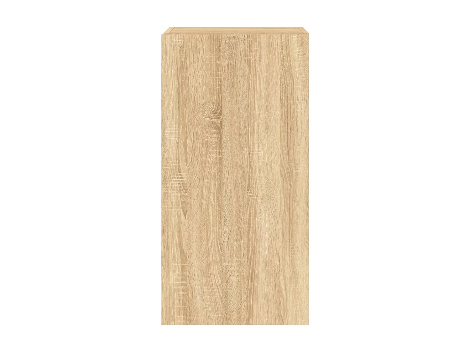 Wandmeubel met LED-verlichting Sonoma eiken 40,5x35x80 cm
