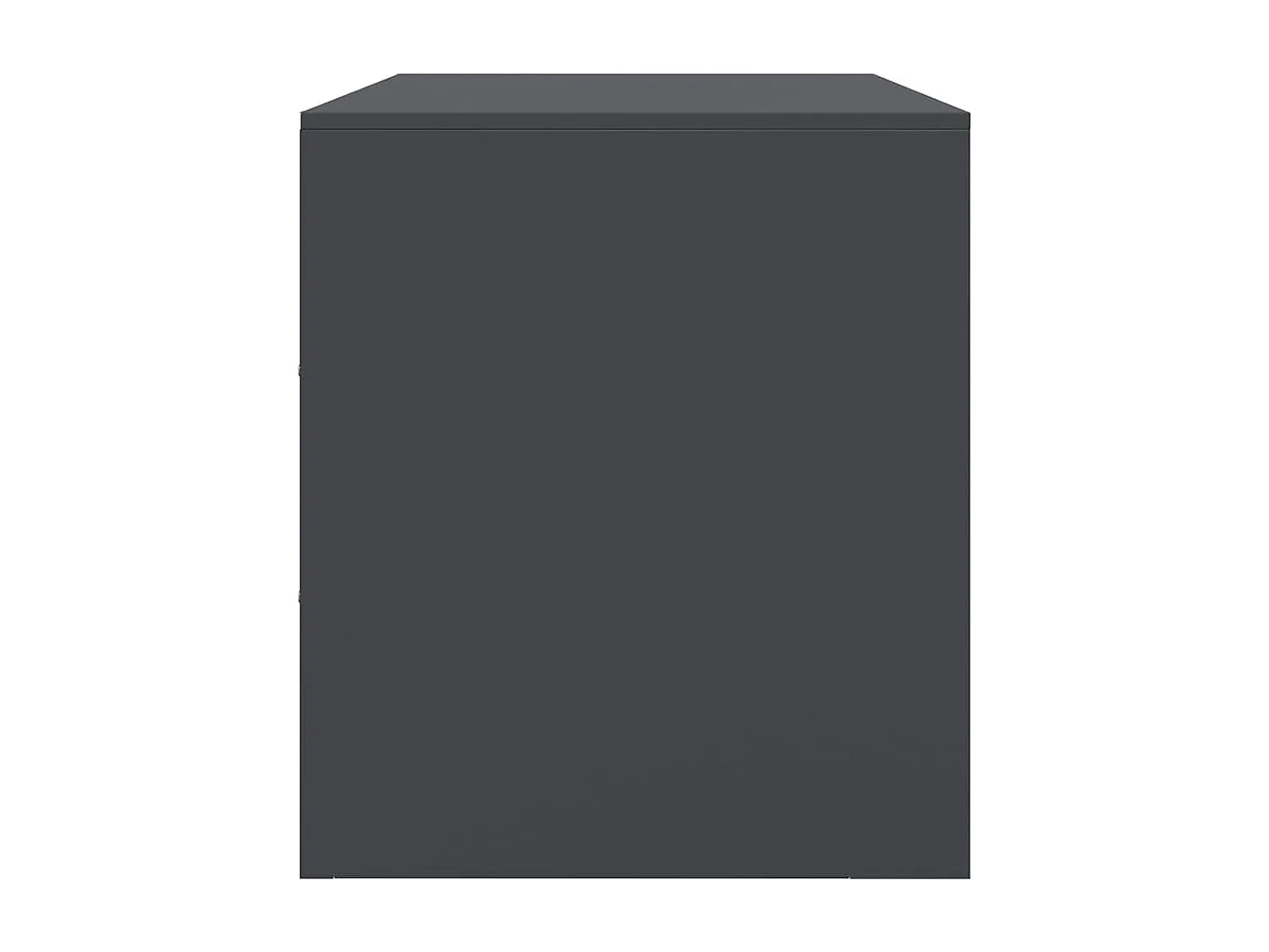 Meubles TV 2 pcs anthracite 67x39x44 cm acier