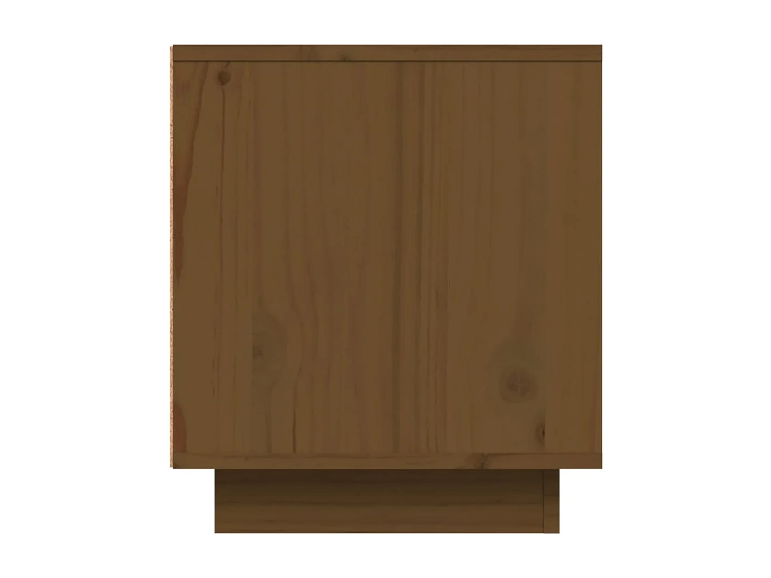 Mobile TV color miele 80x35x40,5 cm in legno massello di pino