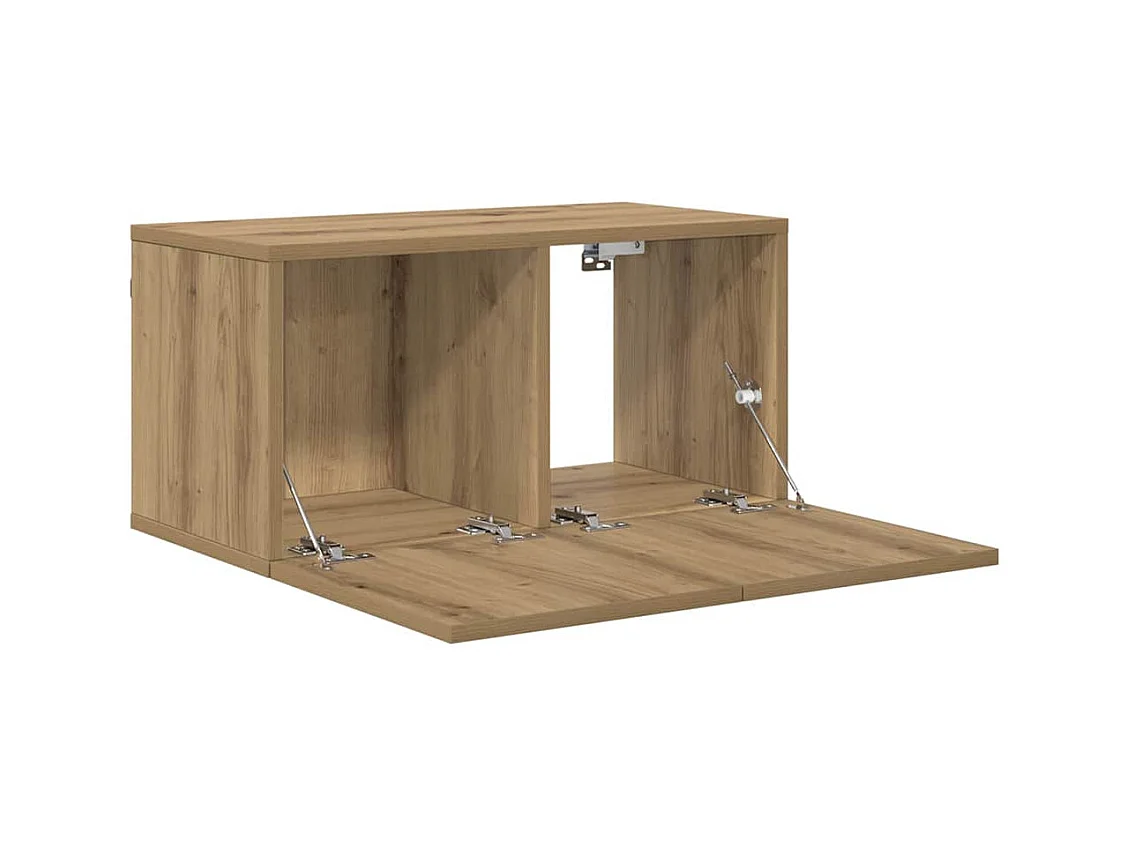 Mobile TV 3 pezzi Marrone 60 x 30 x 30 cm Legno ingegnerizzato