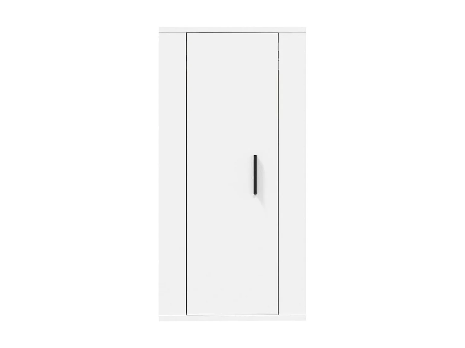 Weißer TV-Wandschrank 40x34,5x80 cm