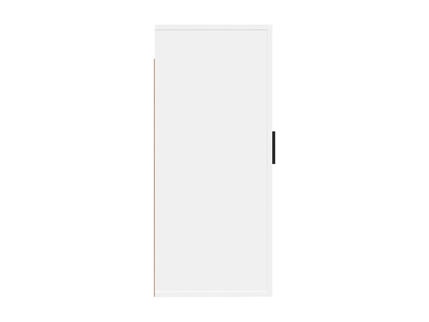 Mobile porta TV bianco da parete 40x34,5x80 cm