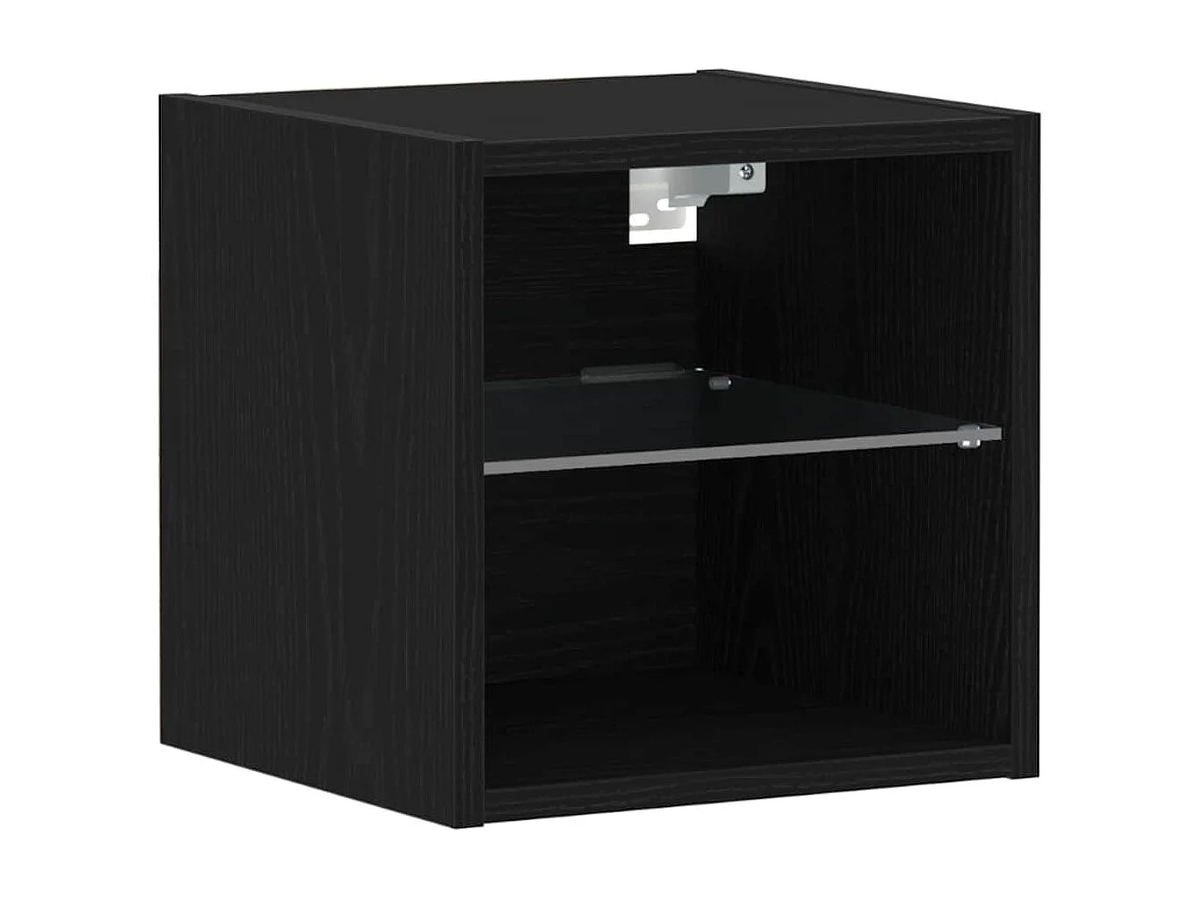 Meuble TV 2 pcs Noir 30 x 28,5 x 30 cm Bois d'ingénierie