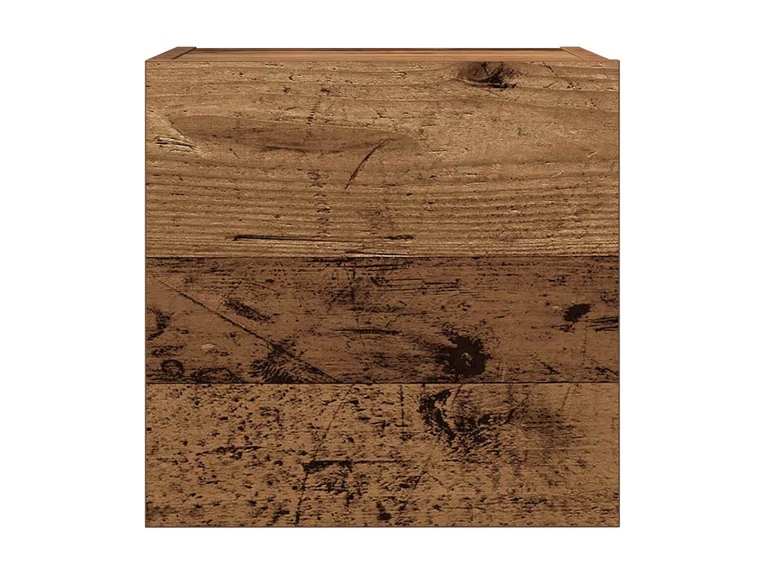 Set di mobili porta TV da parete da 7 pezzi, legno invecchiato, legno ingegnerizzato