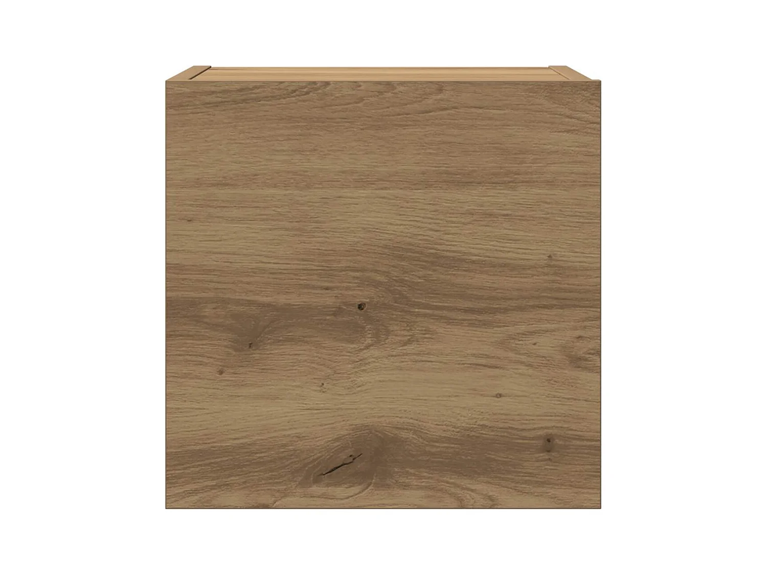 3-delige wand-tv-meubels, handgemaakt eikenhout, bewerkt hout