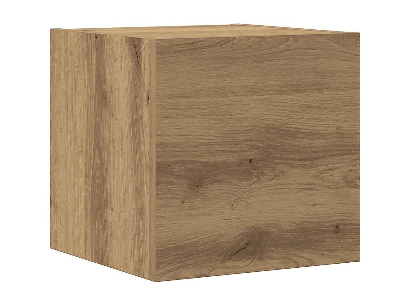 Meubles TV muraux 3 pcs chêne artisanal bois d'ingénierie