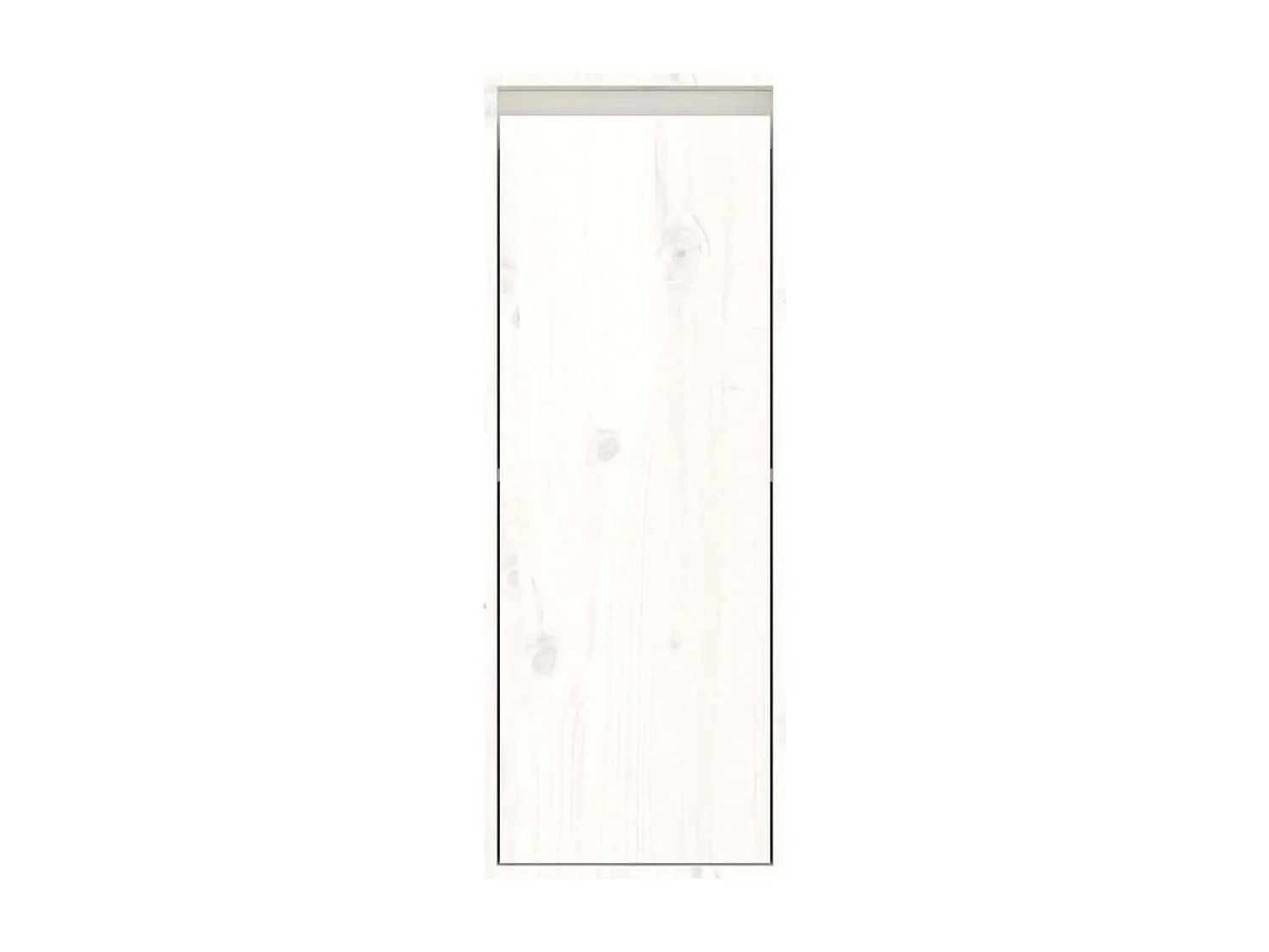 Meubles TV 4 pcs Blanc Bois massif de pin