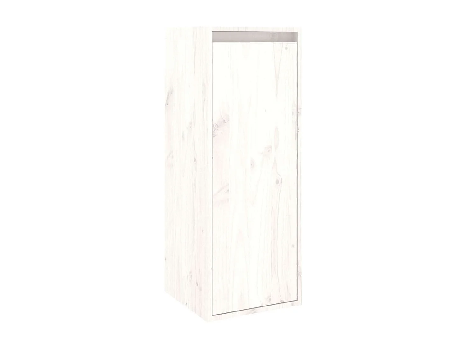 Meubles TV 4 pcs Blanc Bois massif de pin