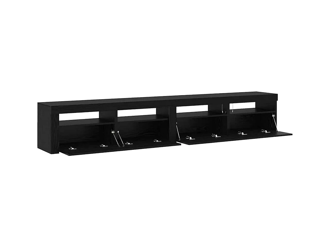 Ensemble de Meuble TV 3 pcs Chêne noir 240 x 35 x 40 cm