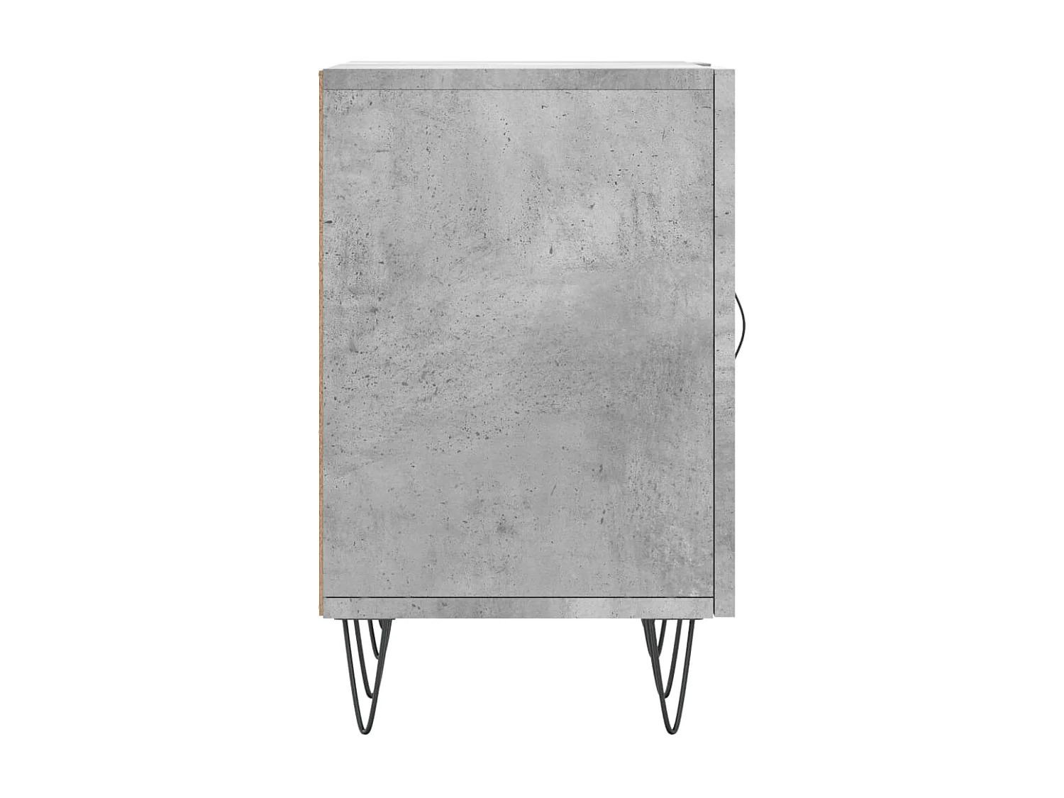 Mueble de TV gris hormigón 150x30x50 cm madera de ingeniería