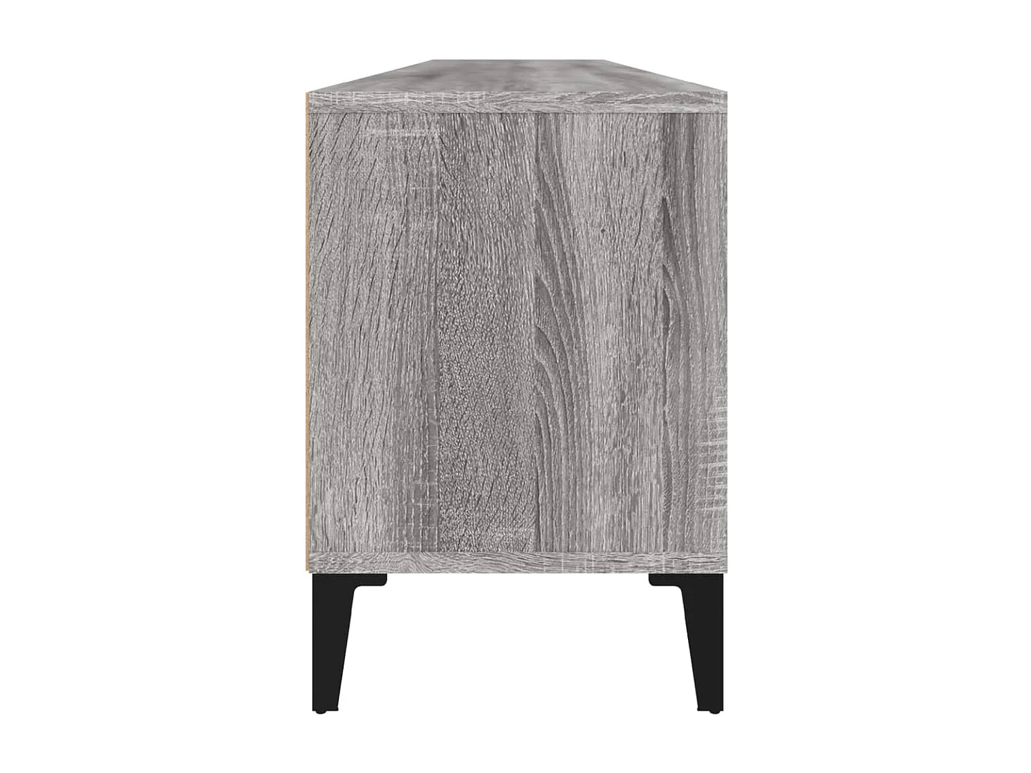 Mobile TV grigio Sonoma 150x30x44,5 cm in legno ingegnerizzato