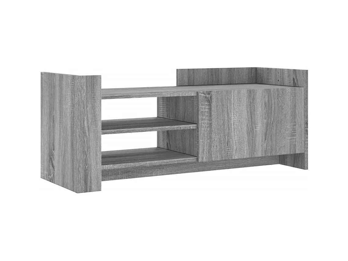 Meuble TV Sonoma gris 100x35x40 cm Bois d'ingénierie