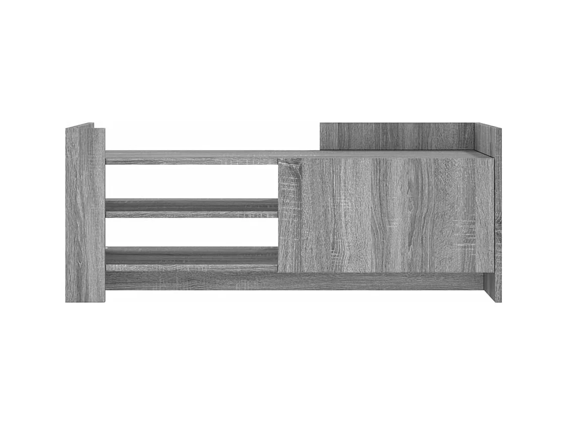 Meuble TV Sonoma gris 100x35x40 cm Bois d'ingénierie
