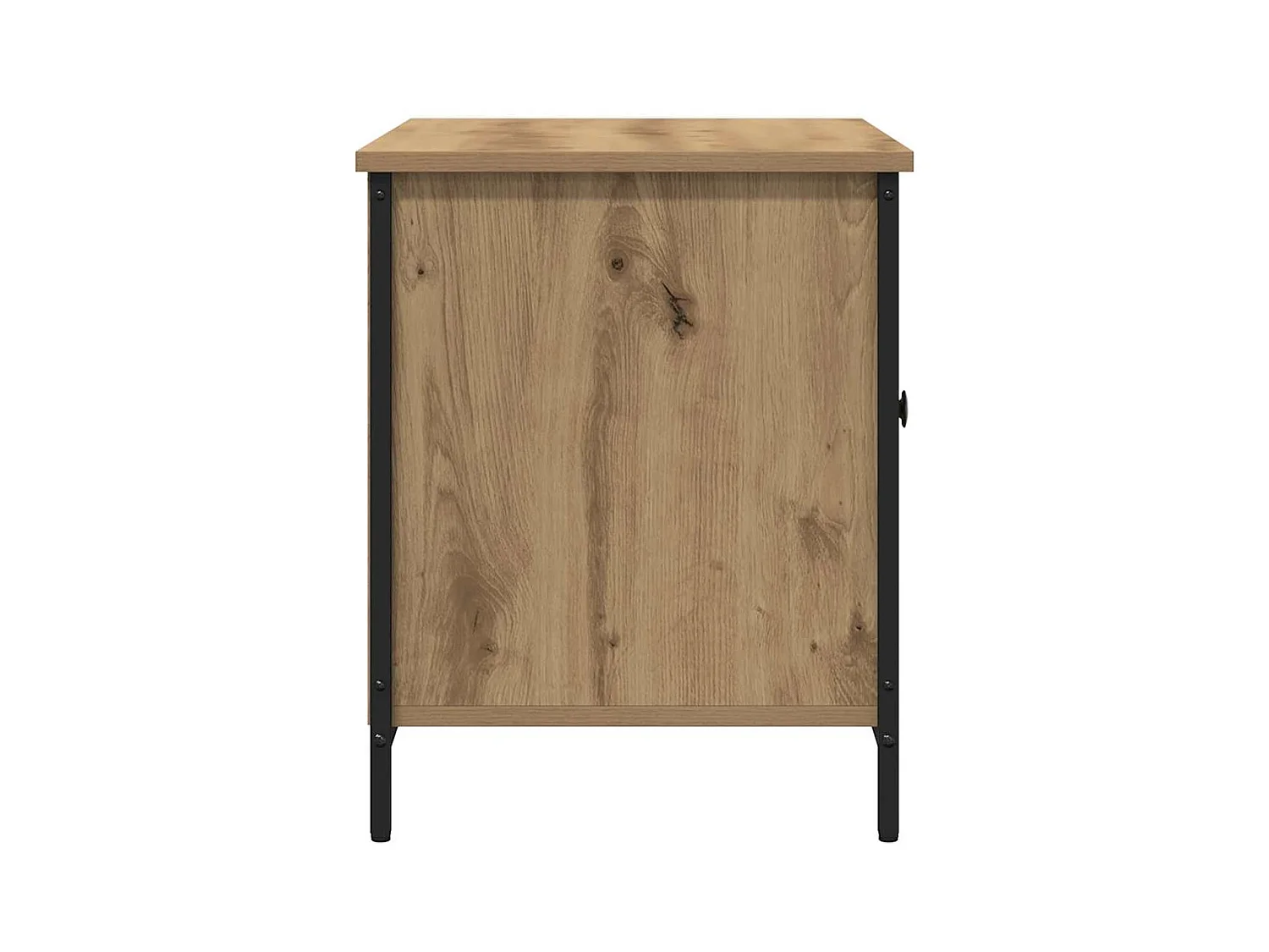 Meuble TV chêne artisanal 80 x 40 x 50 cm Bois d'ingénierie