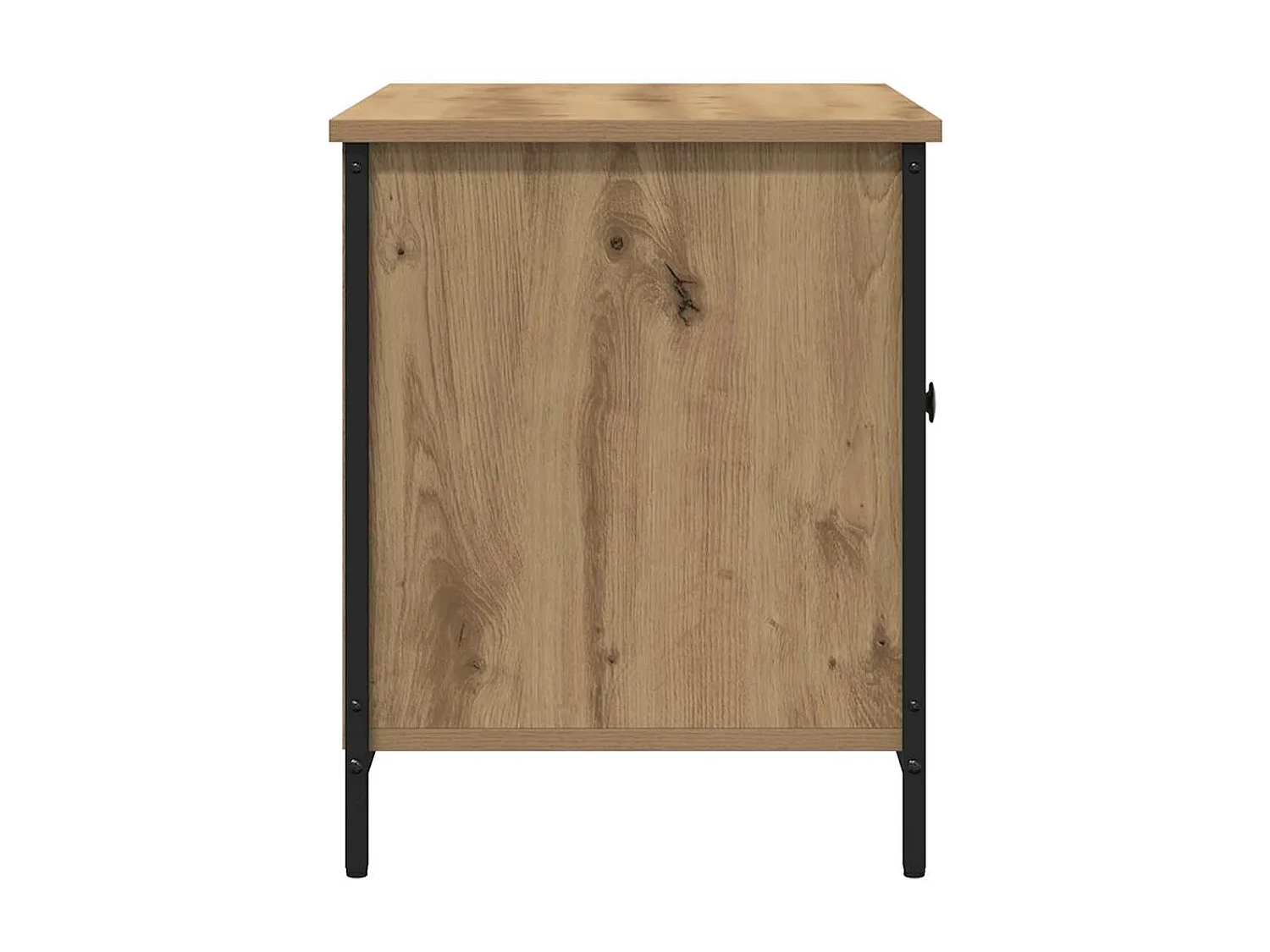 Meuble TV chêne artisanal 80 x 40 x 50 cm Bois d'ingénierie