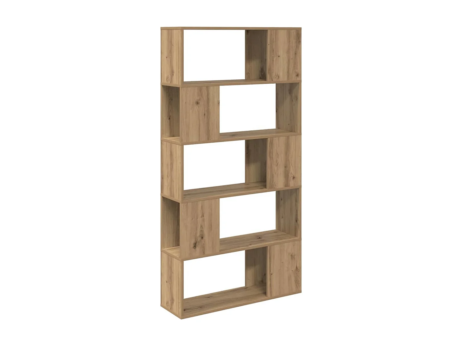 Centro di intrattenimento marrone 80 x 24 x 155 cm