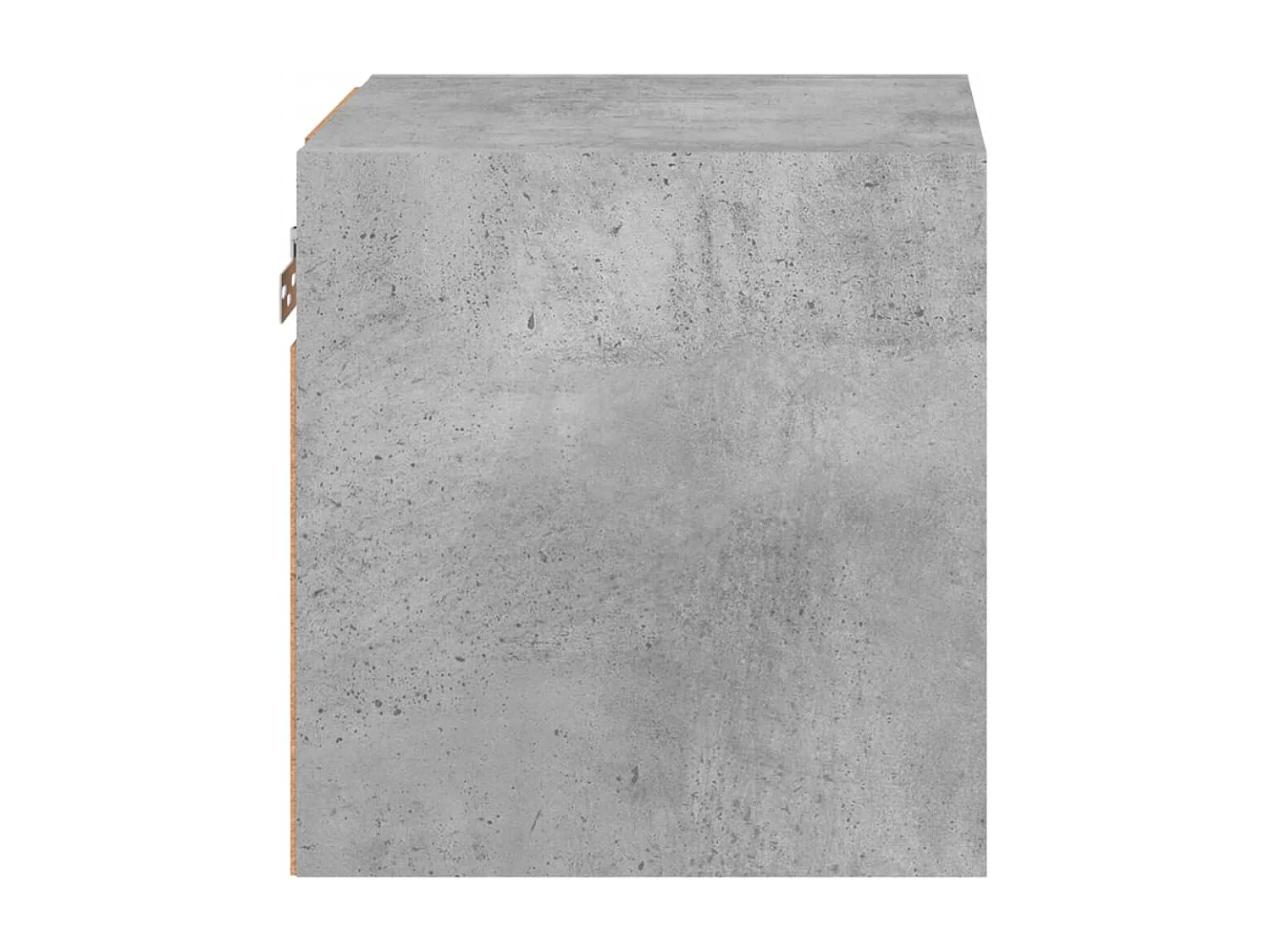 Wandmeubels met LED-verlichting 2 stuks betongrijs 30x28,5x30 cm