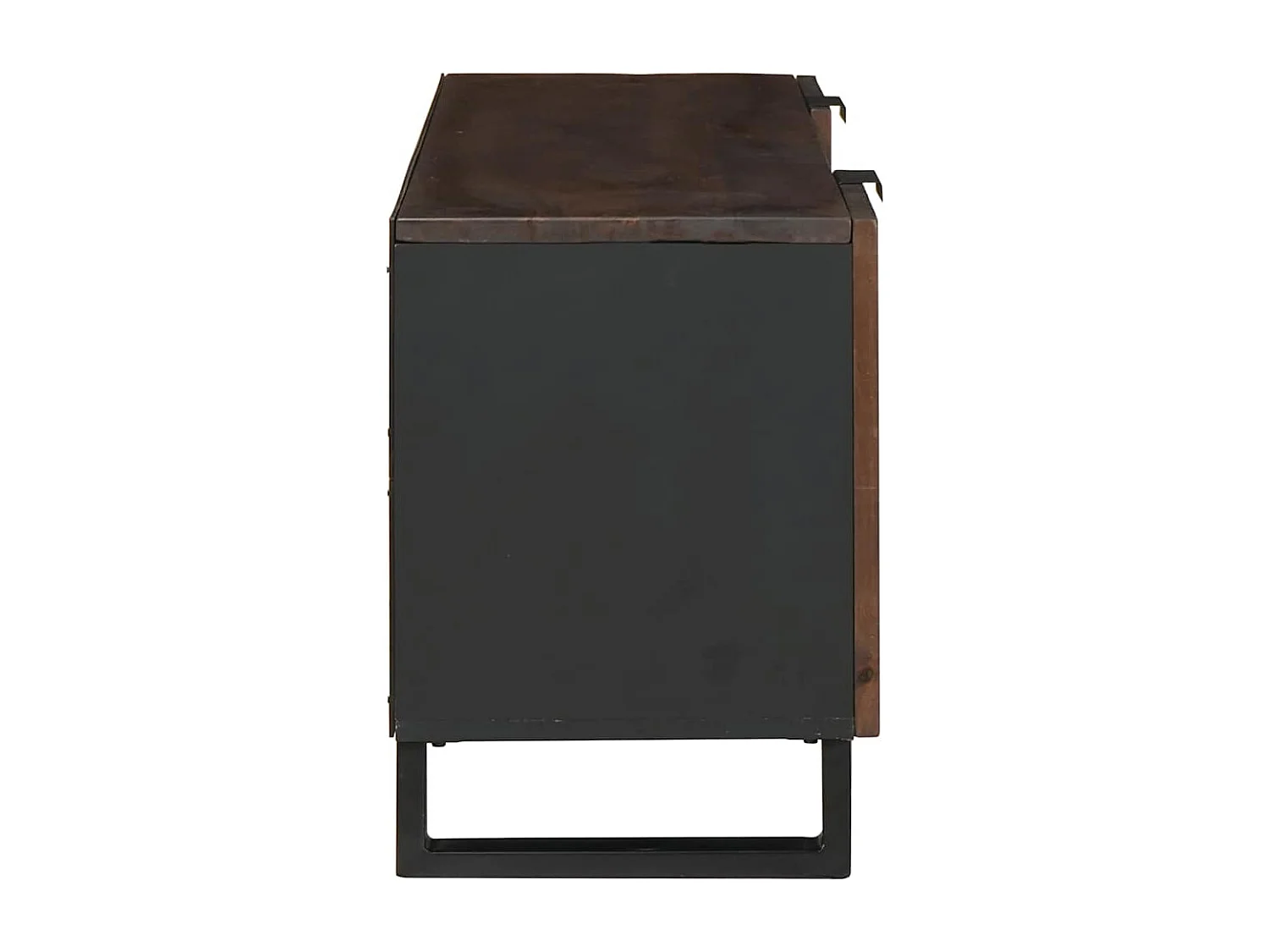 Meuble TV Marron 160 x 30 x 30.5 cm bois de manguier massif