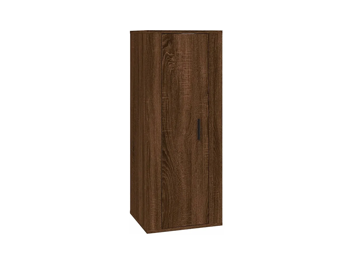 3-delige tv-meubelset Bruin eiken Bewerkt hout