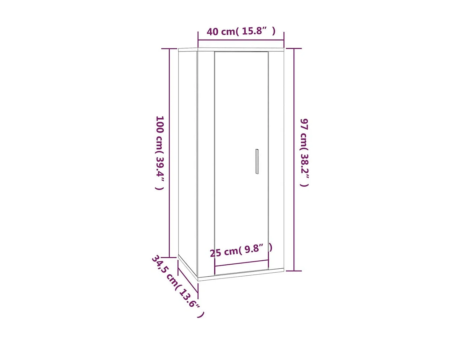 Ensemble de meubles TV 3 pcs Chêne marron Bois d'ingénierie