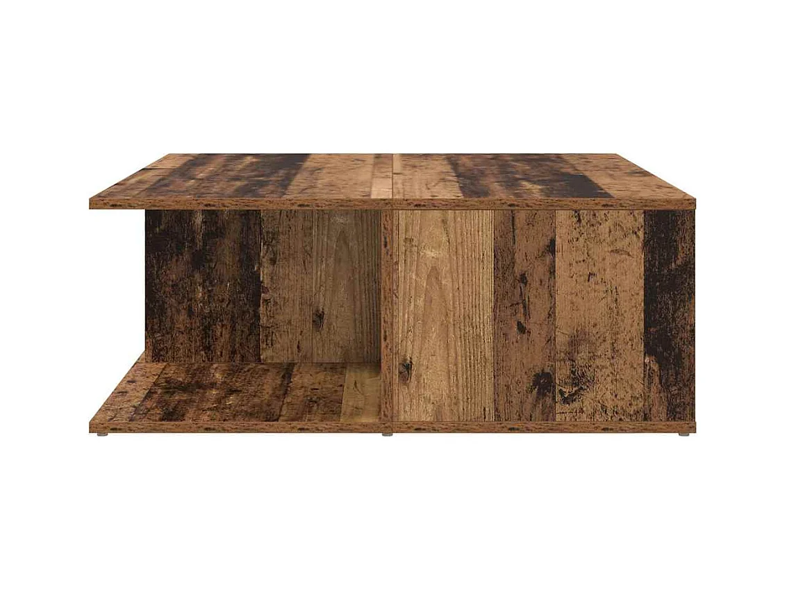Tavolino da caffè Legno vecchio 80 x 80 x 31 cm Legno ingegnerizzato