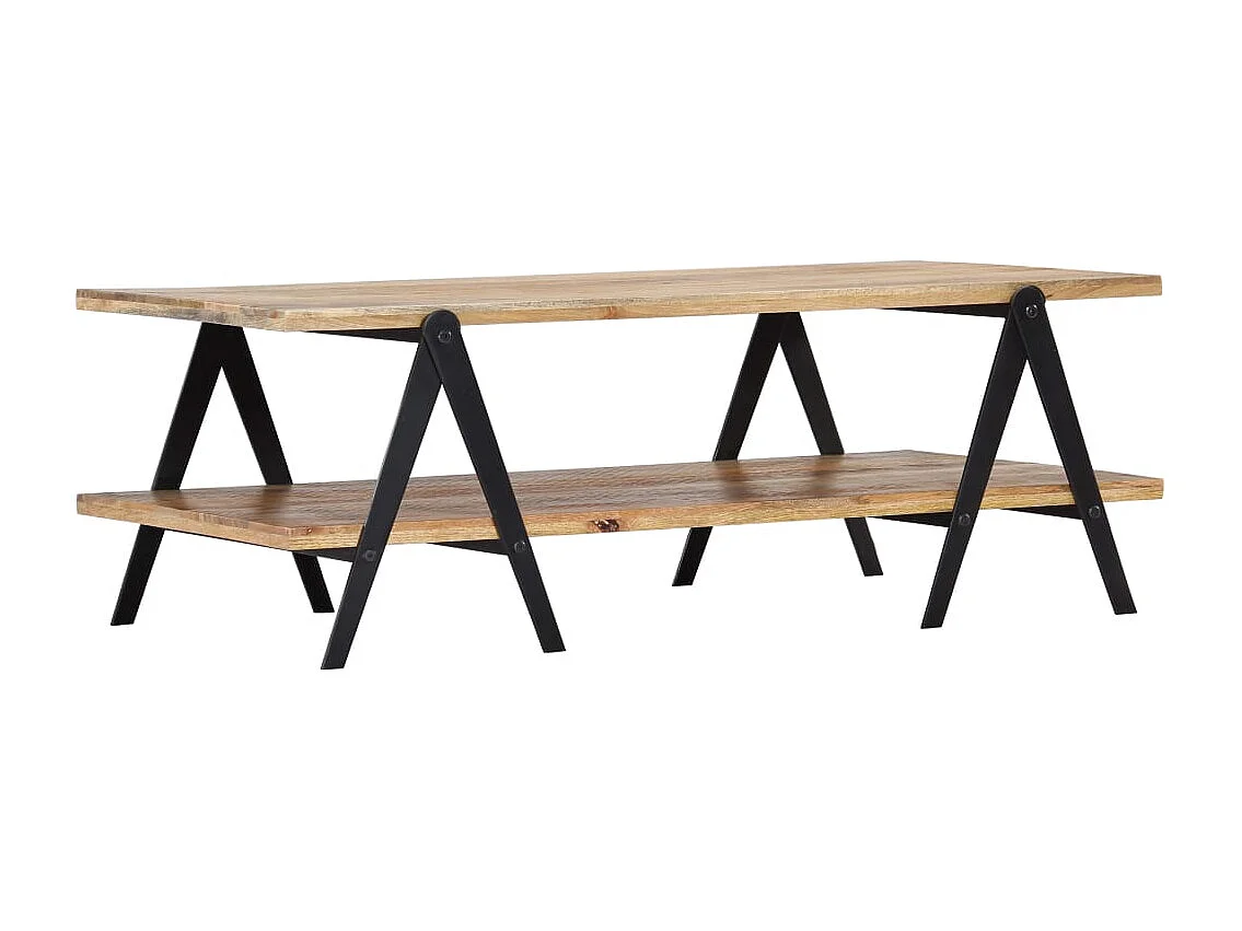 Table basse 115x60x40 cm Bois de manguier massif